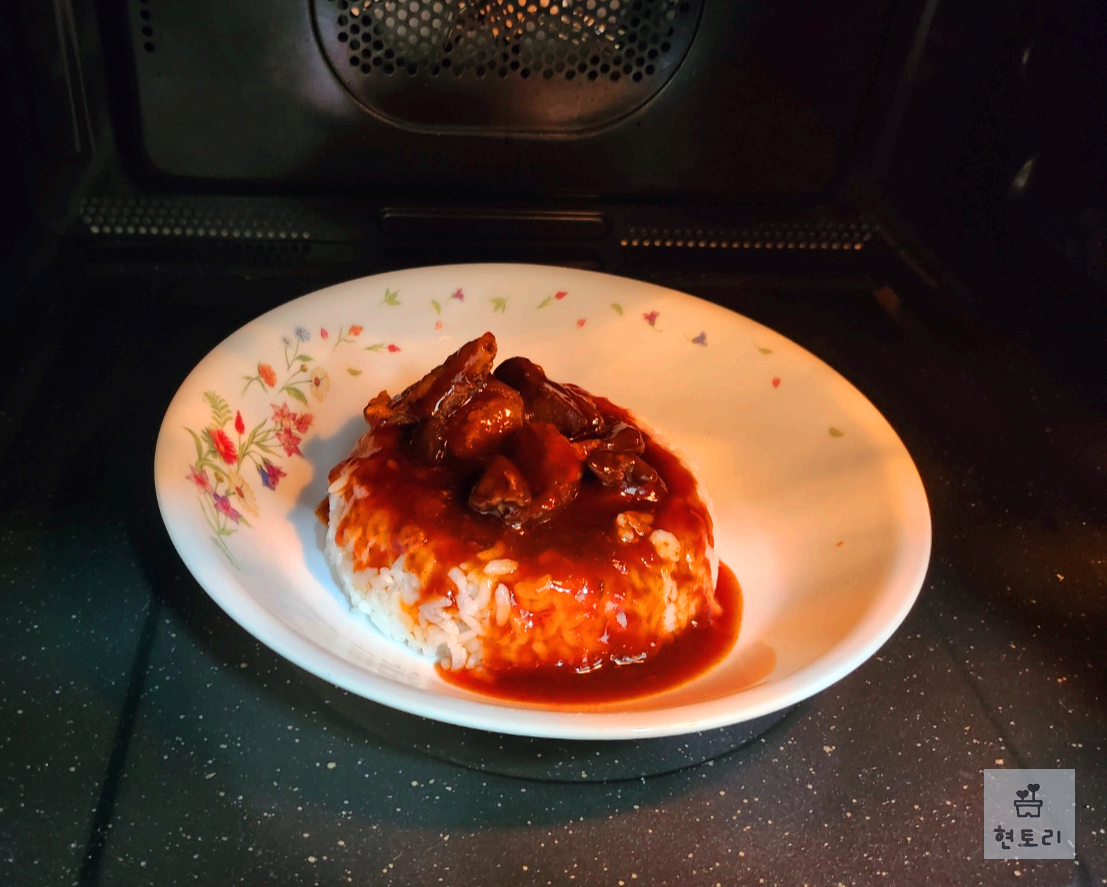 팔도한끼 신촌식 불닭 더블치즈밥