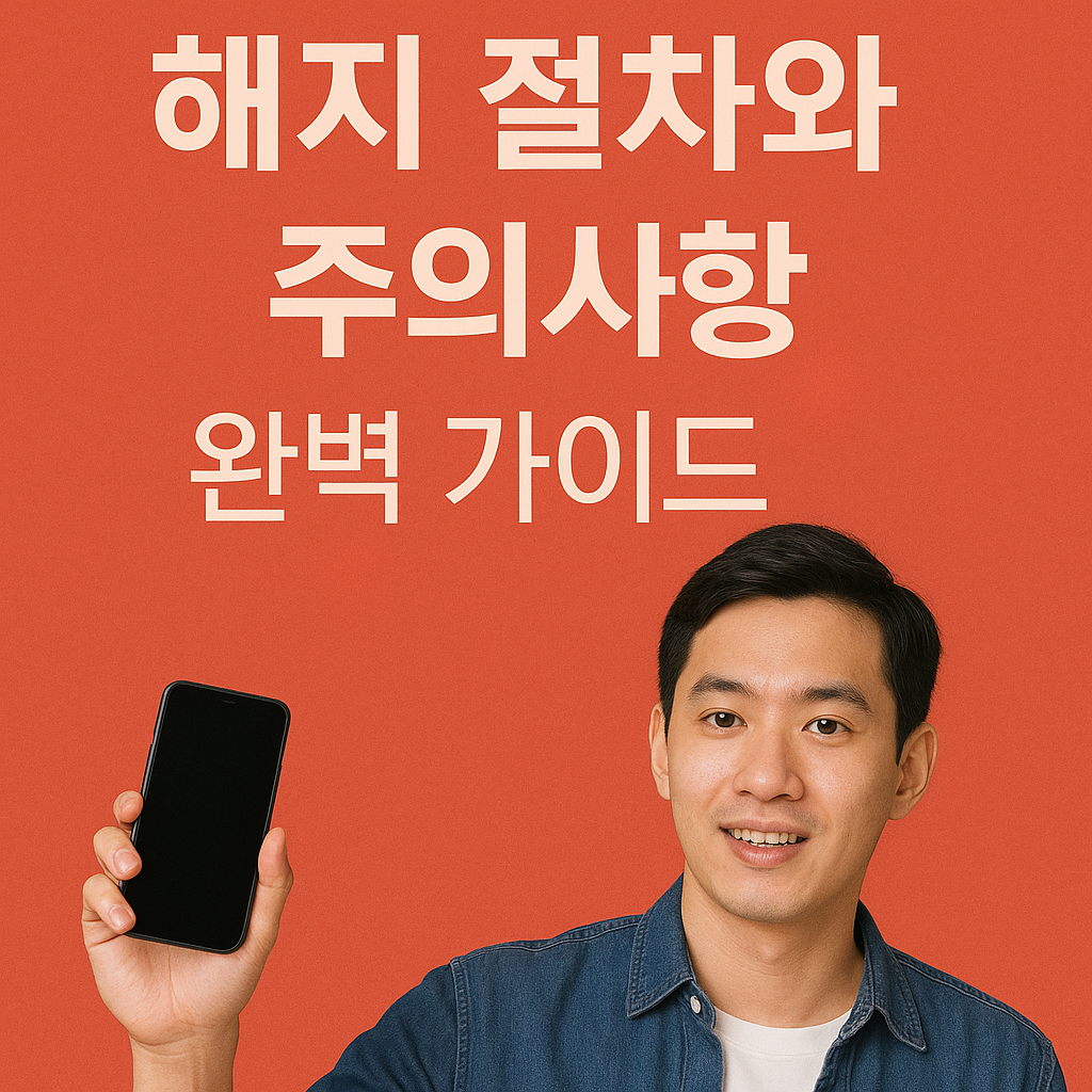 청년도약계좌 해지 절차와 주의사항 완벽 가이드