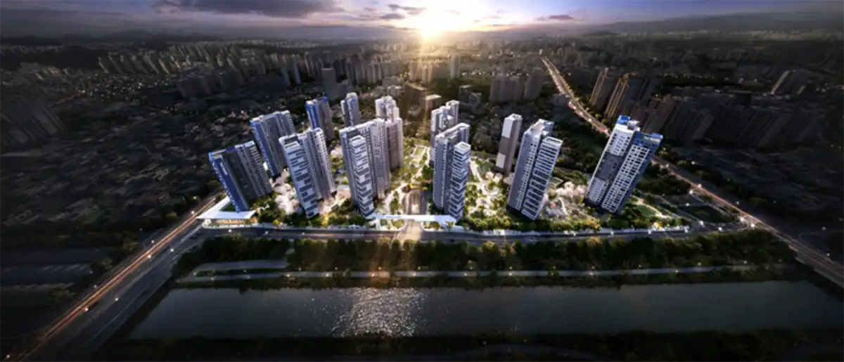 광주서구-양동3구역-재개발-1218세대-아파트-조감도