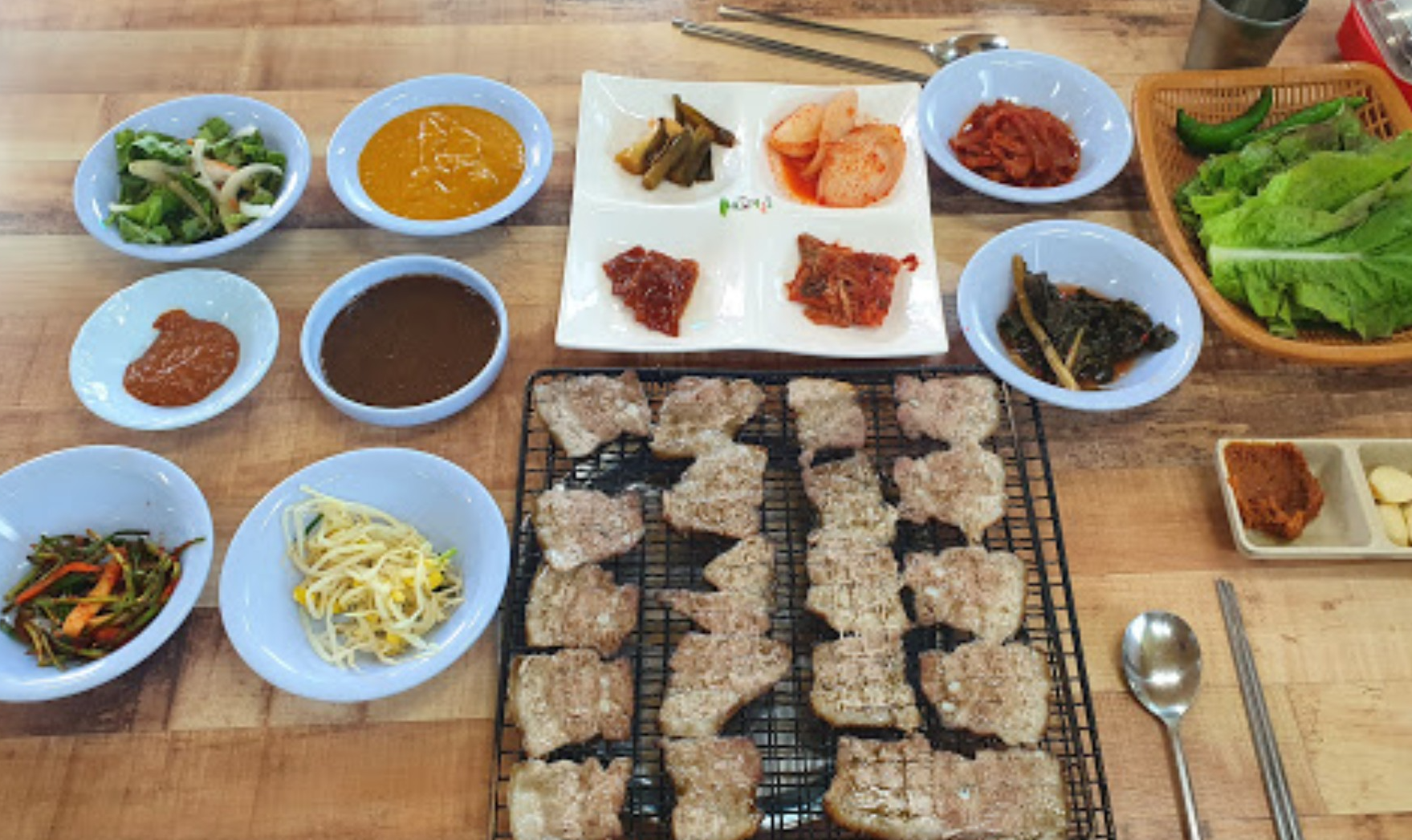 두암 식당 한상차림