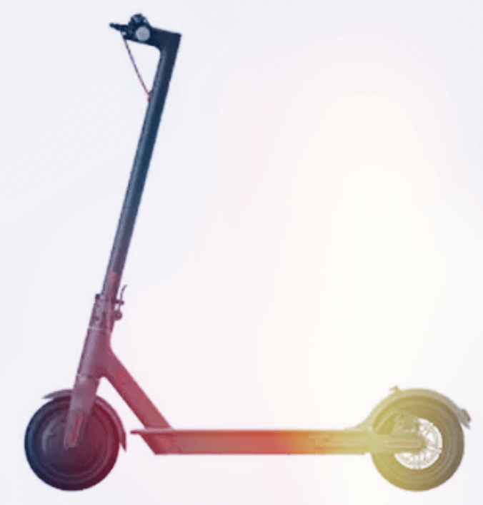 홀로-세워져있는-전동킥보드