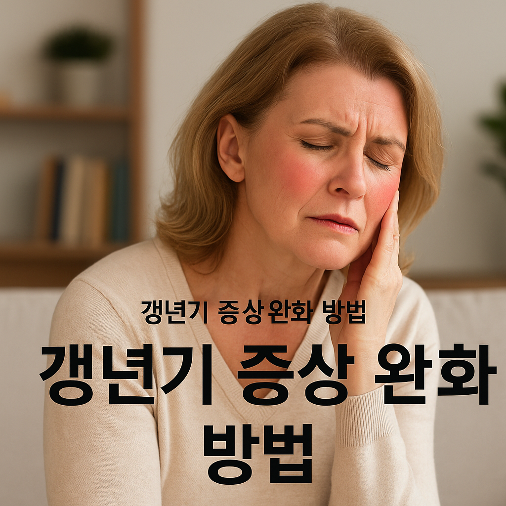 갱년기 증상 완화 방법: 몸과 마음을 지키는 현명한 대처법 관련 사진