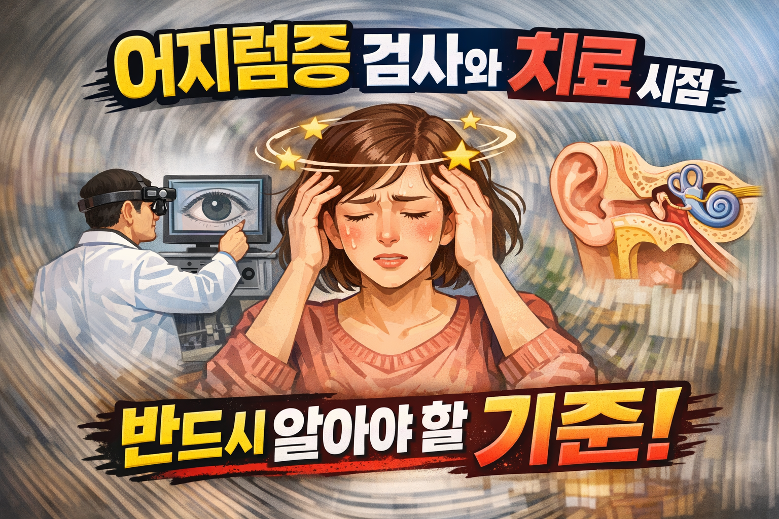 어지럼증 검사와 치료 시점