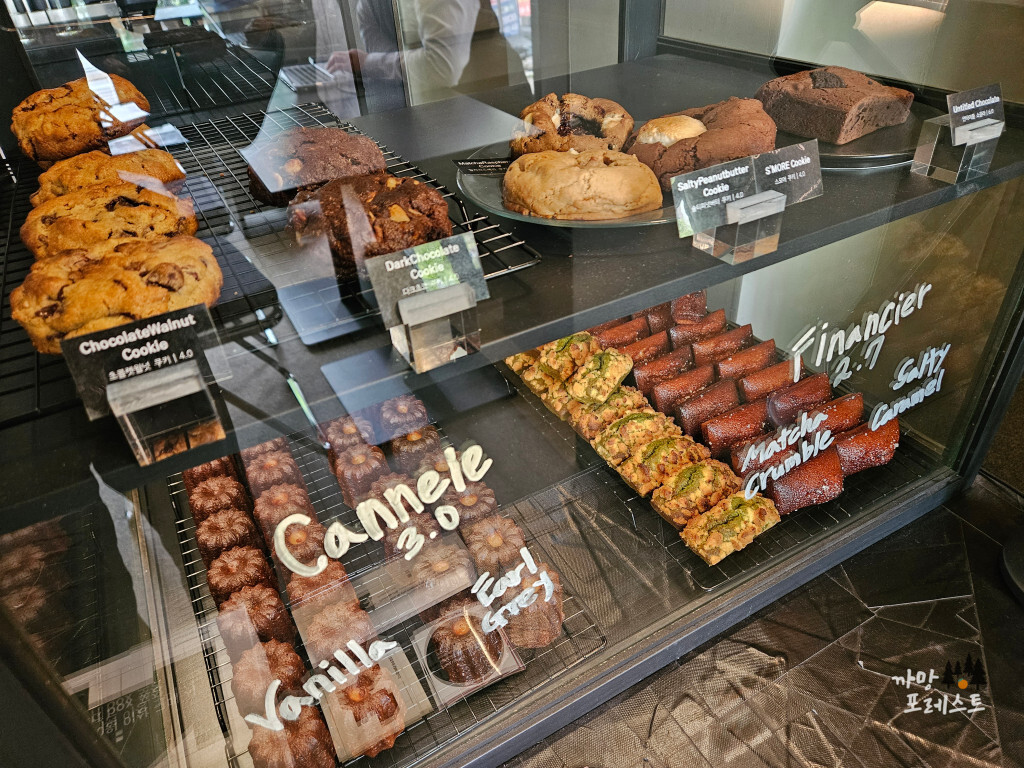 신동 티유티 카페 메뉴구성