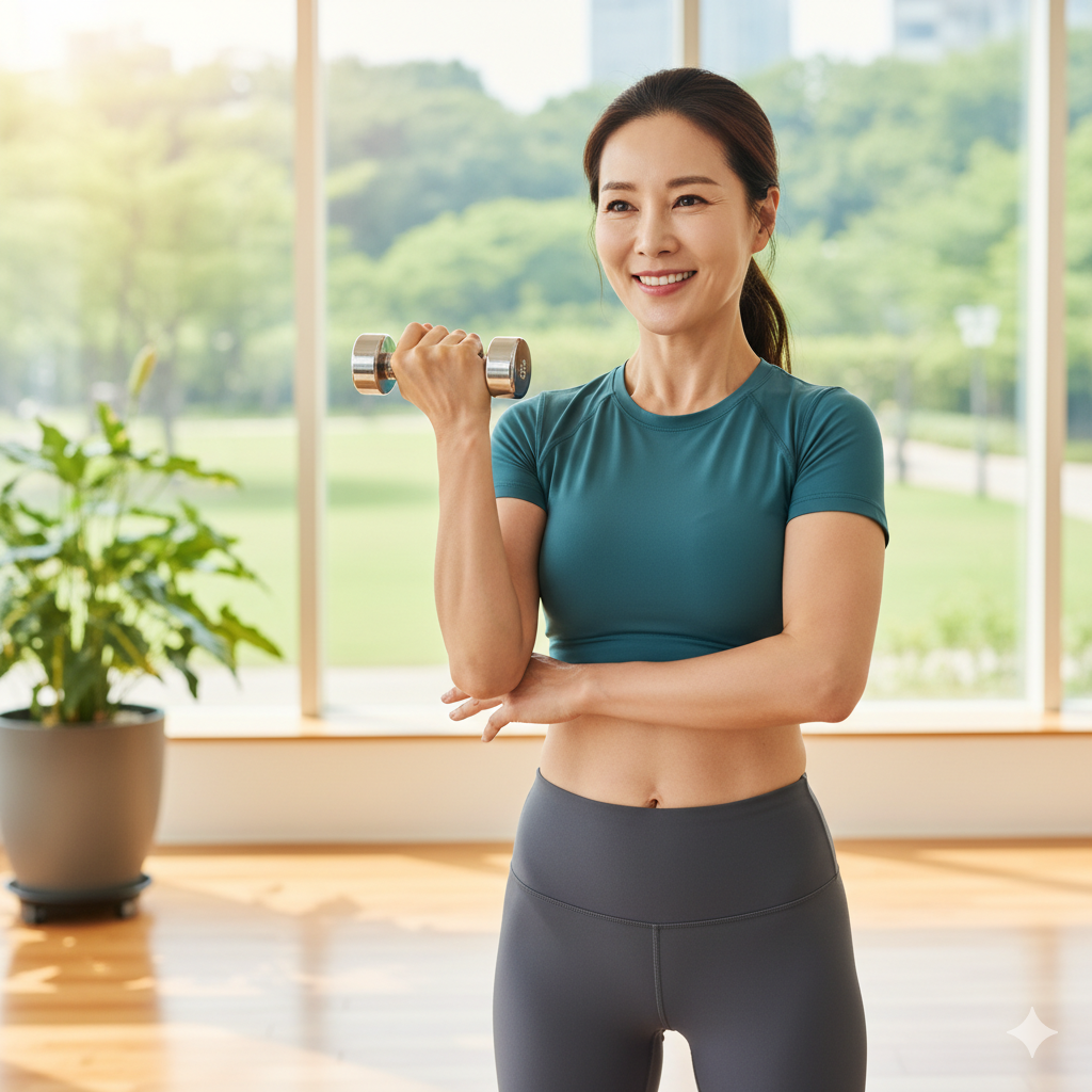 뱃살 안녕! 중년의 체지방 감량