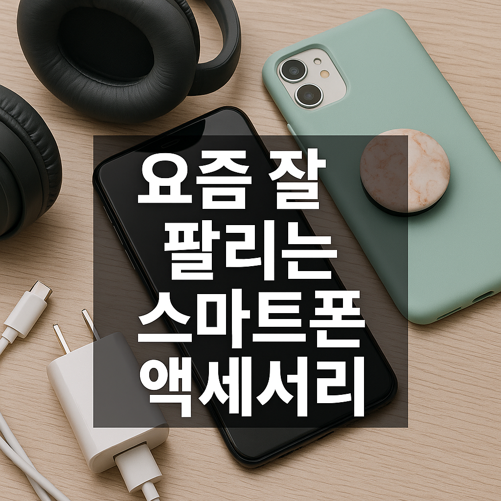 요즘 잘 팔리는 스마트폰 액세서리