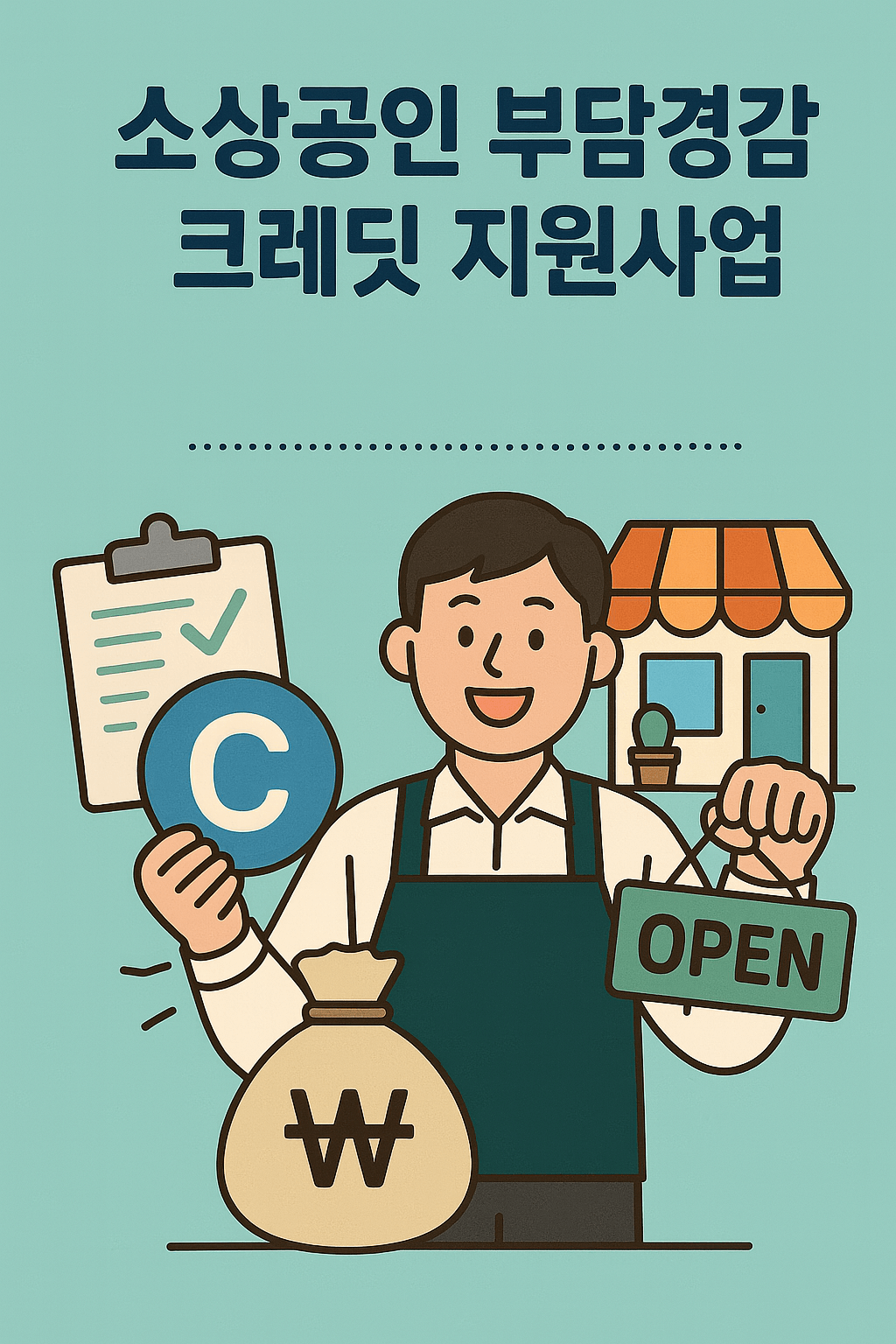 소상공인 부담경감 크레딧 지원사업 총정리