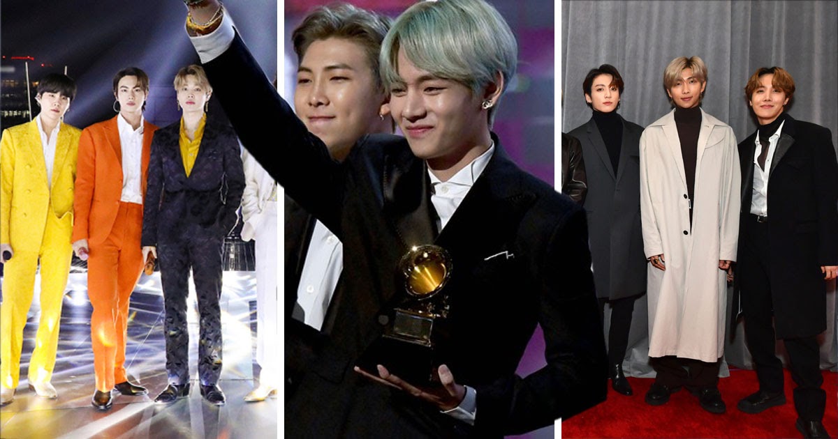 그래미 어워드 BTS 수상 사진