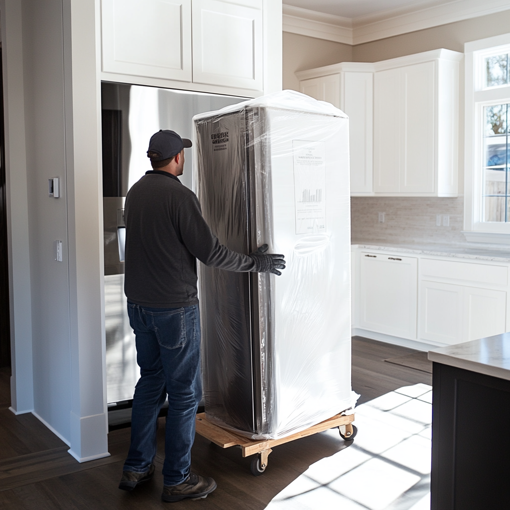 냉장고 운반 이동 시 주의