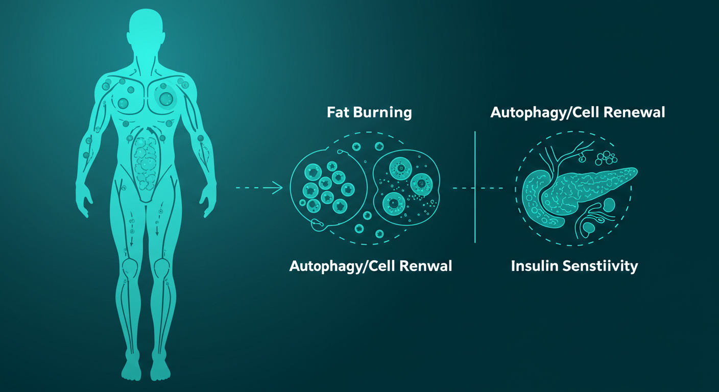 간헐적 단식 효과 5가지