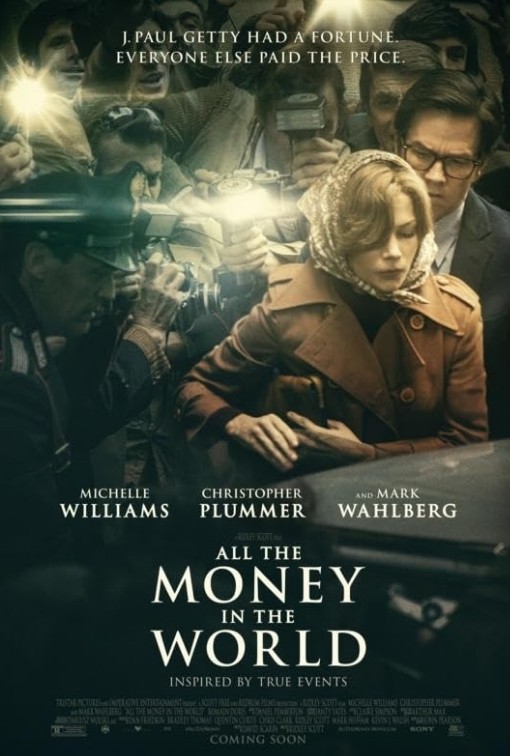 [충격실화 납치극 영화 추천] 미셀 윌리엄스, 크리스토퍼 플러머 주연, 올 더 머니 줄거리 결말