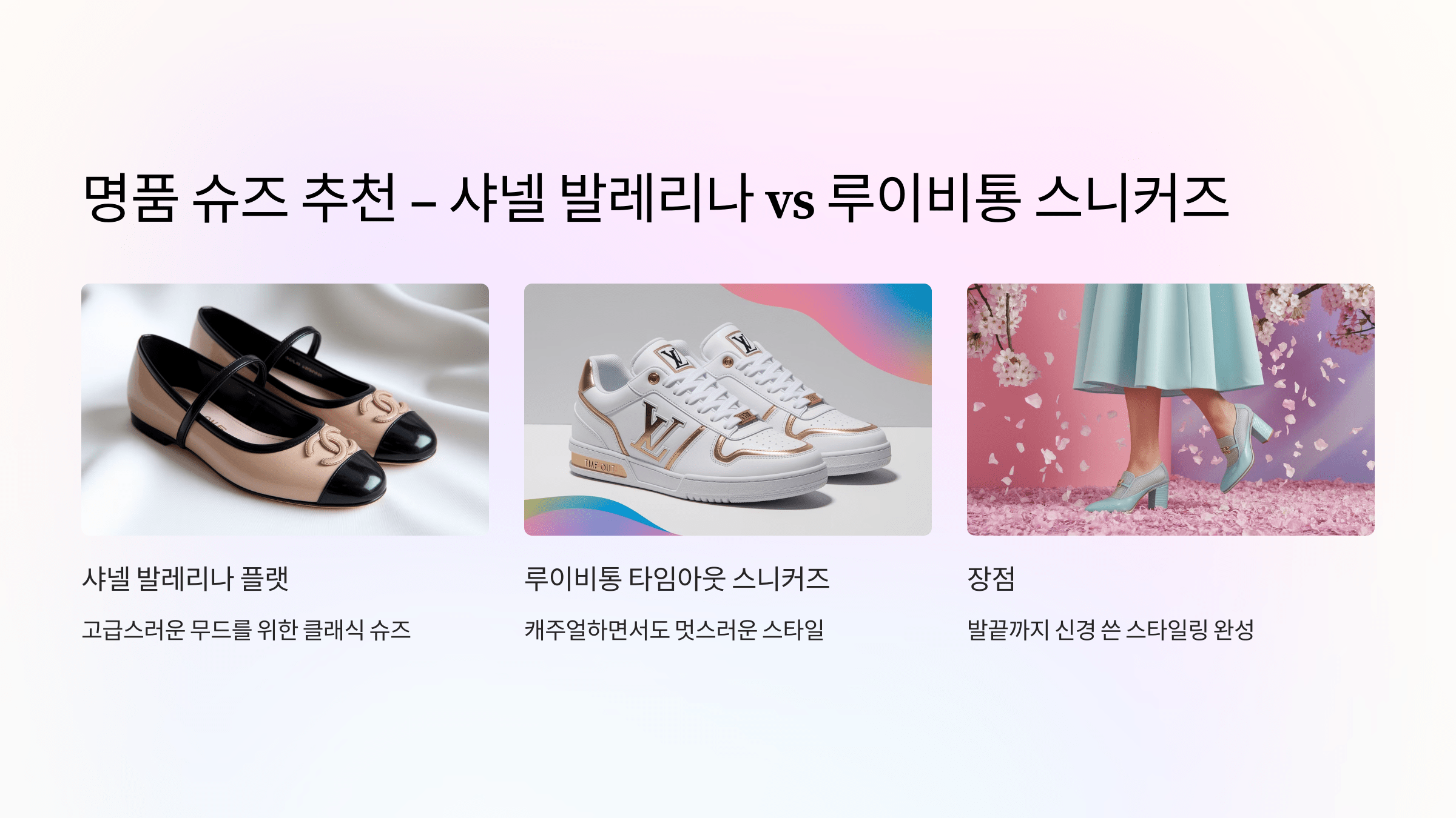 명품 슈즈 추천