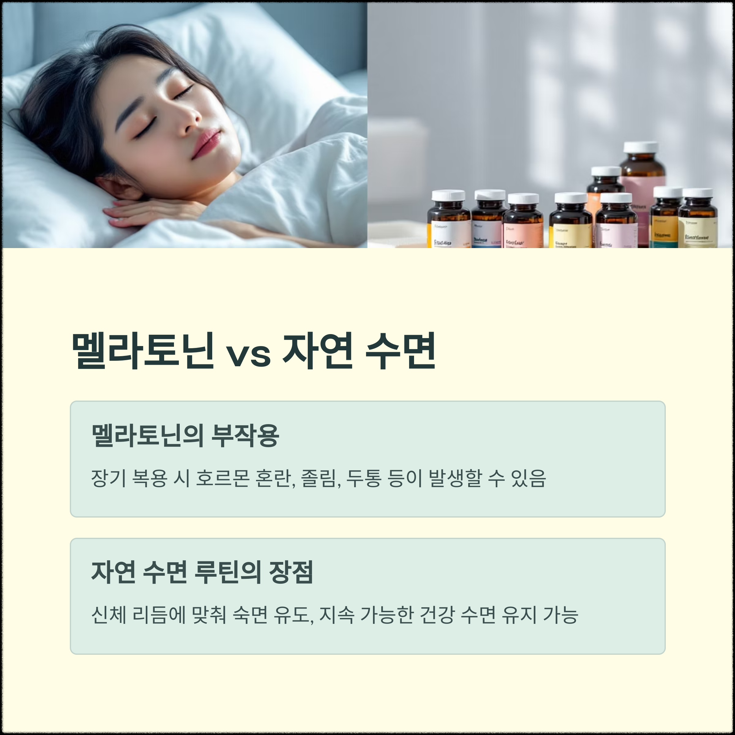 멜라토닌 없이 숙면하는 법, 과학이 알려주는 자연 수면 루틴
