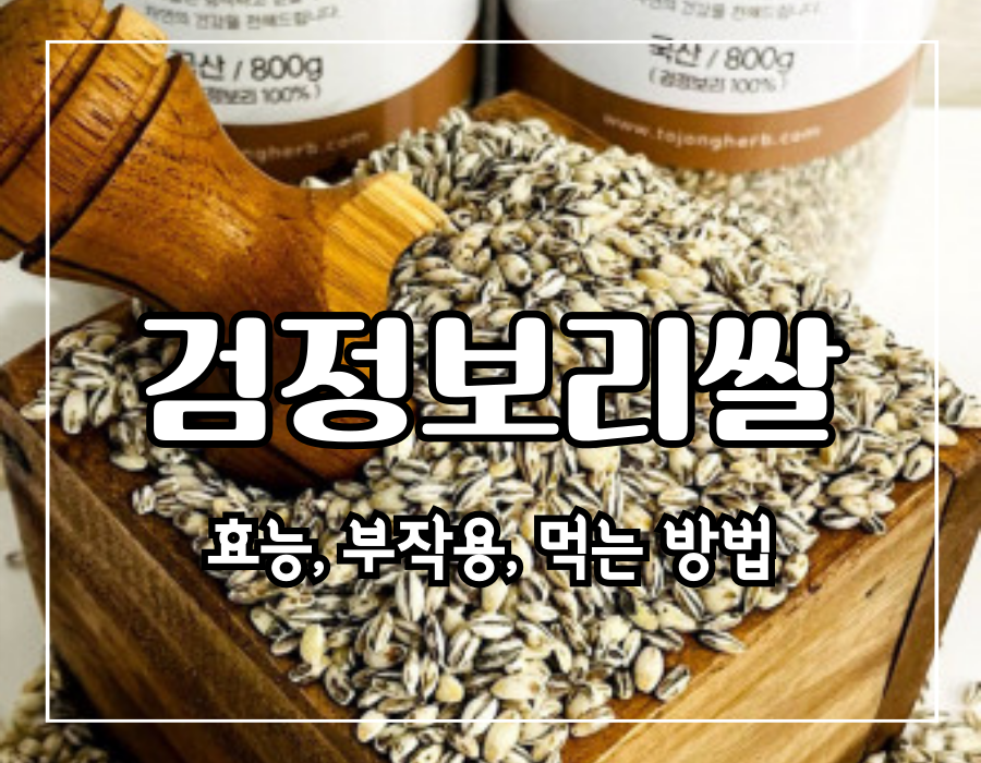 이 이미지를 클릭 하시면 검정보리쌀 효능에 관한 포스팅으로 이동됩니다.