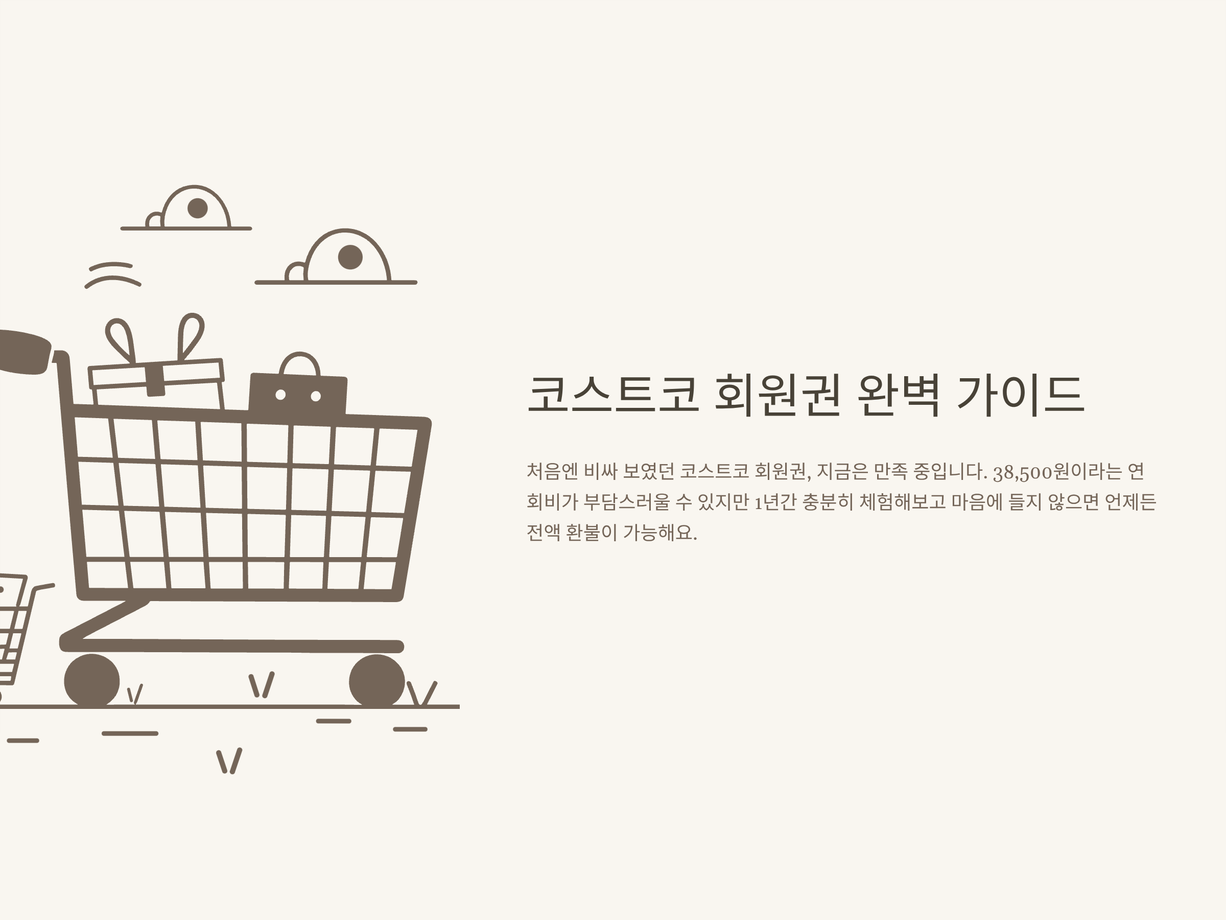 코스트코 회원권 가격, 종류, 혜택, 환불까지 실제 사용 경험으로 정리한 공식 가이드