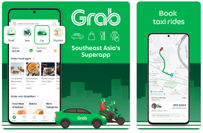 동남아시아의 카카오택시인 그랩