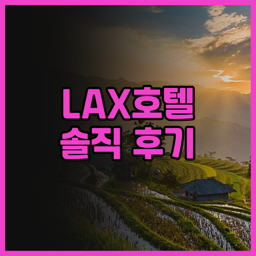 힐튼 로스앤젤레스 에어포트 생생 후기..