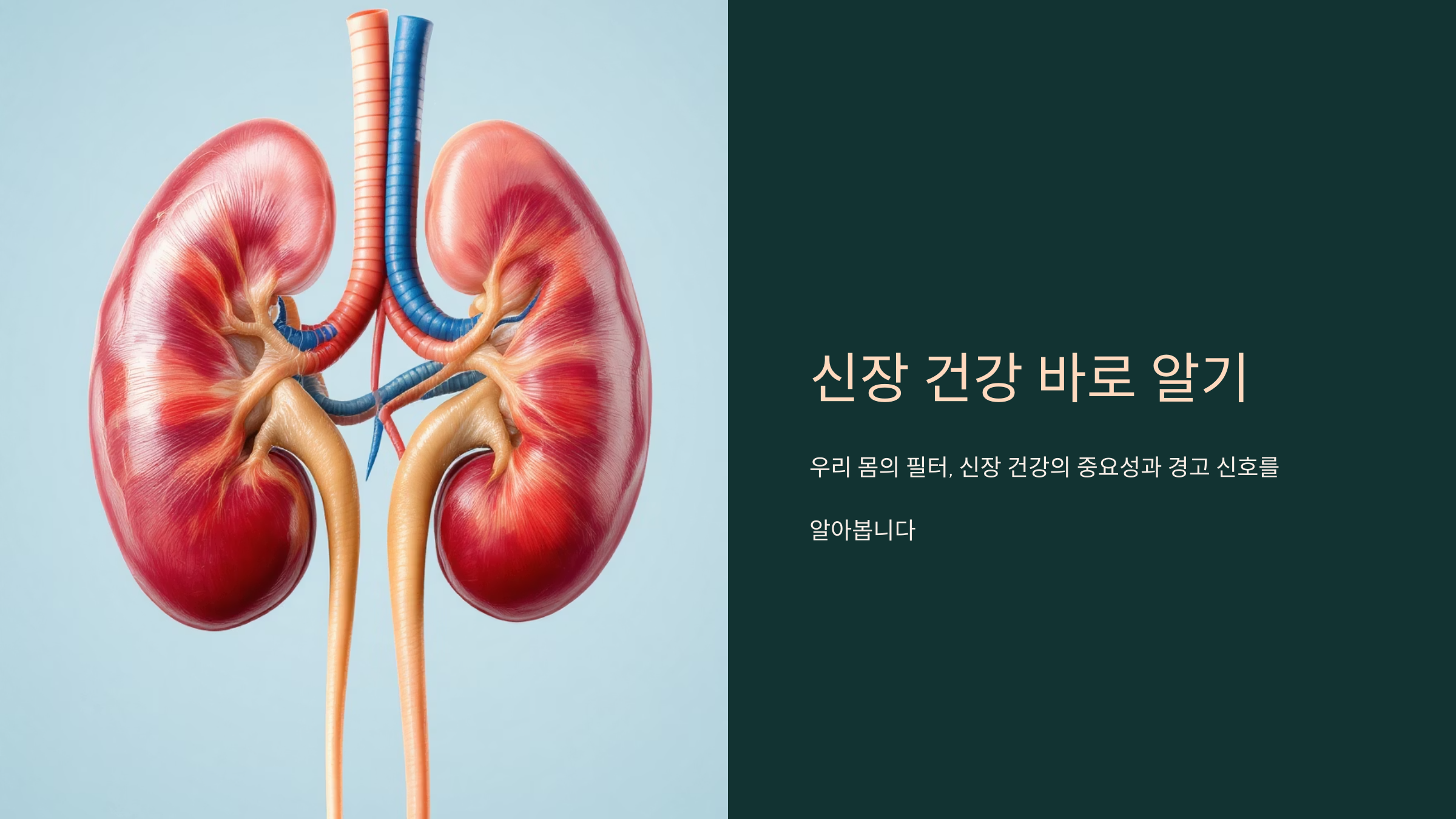 신장이상 알리는 몸의 신호 7가지