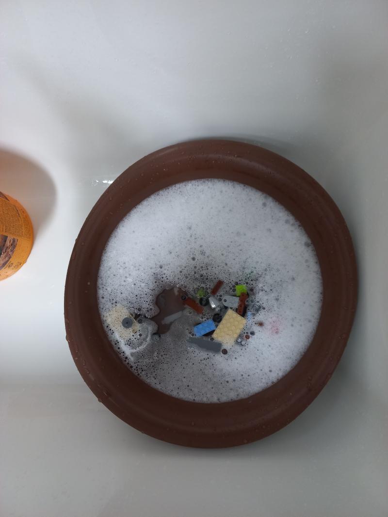 레고 브릭 물세척