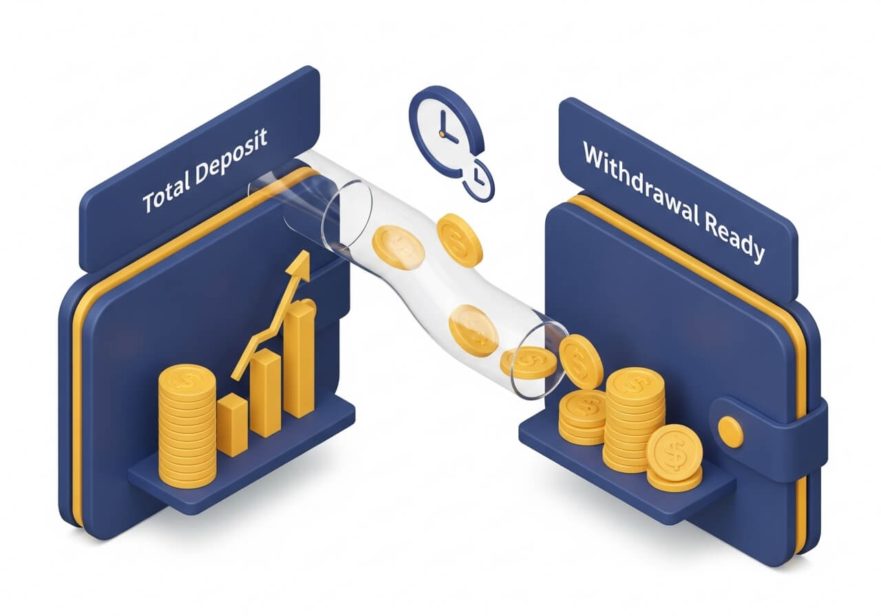 예수금과 출금가능금액