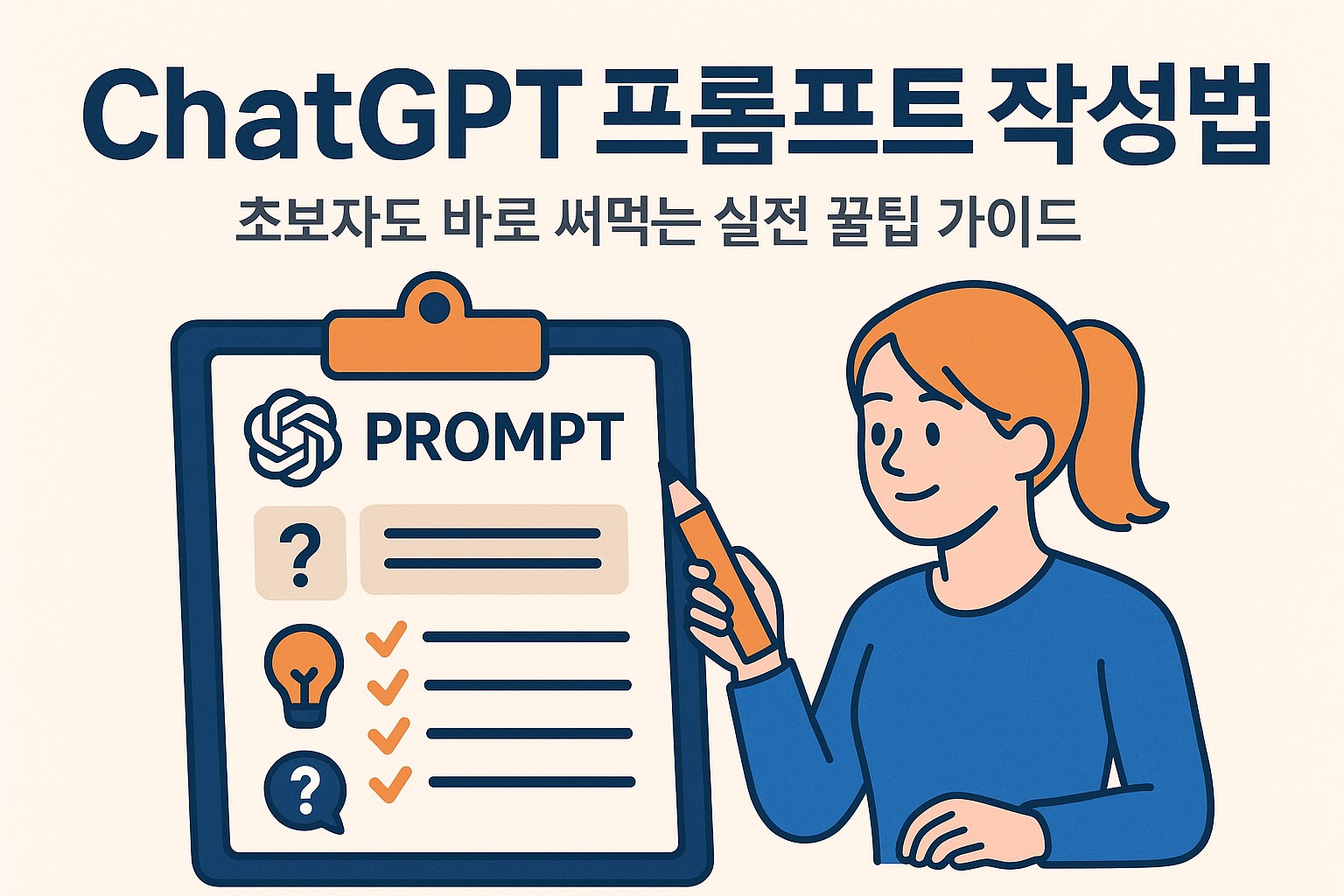 ChatGPT 프롬프트 작성 가이드 대표 이미지