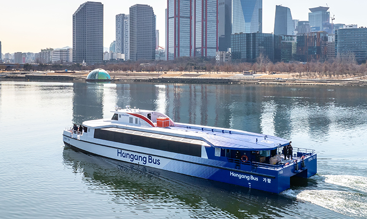 한강버스 시범운행