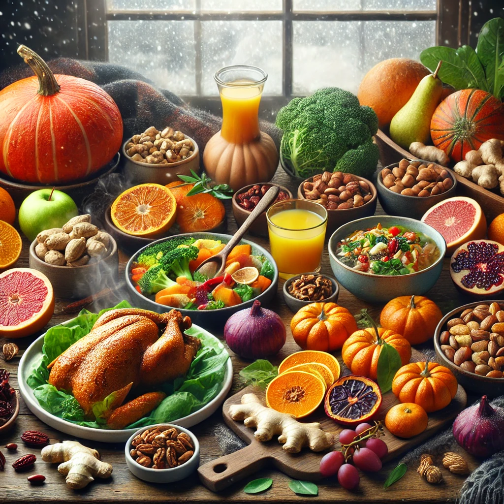 겨울철 추천 건강 식단