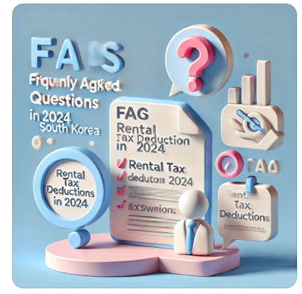 2024년 월세 공제 FAQ - 소득 기준, 전입신고, 현금영수증 관련 질문