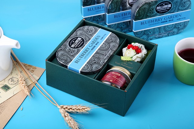 블루베리 티 셋트