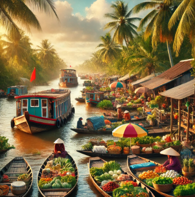 메콩 삼각주 여행