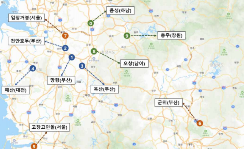 고속도로 전기차 무료 충전소