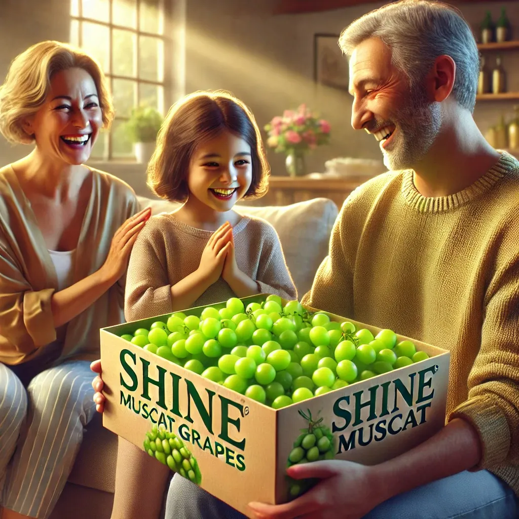 부모님께 샤인머스캣을 선물받는 꿈