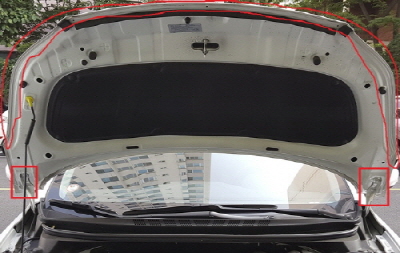 침수차 후드 점검