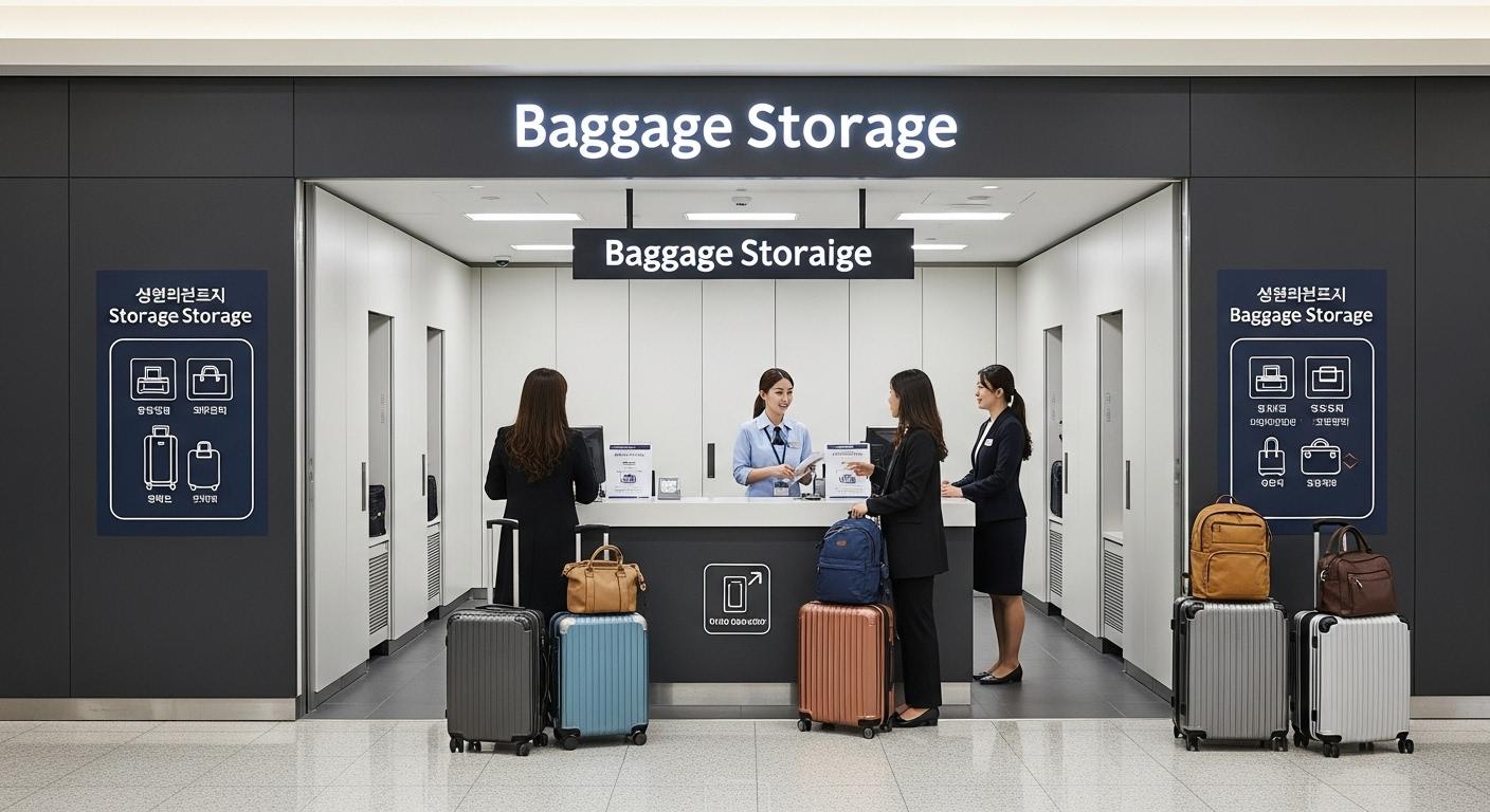 김포공항 수화물보관소