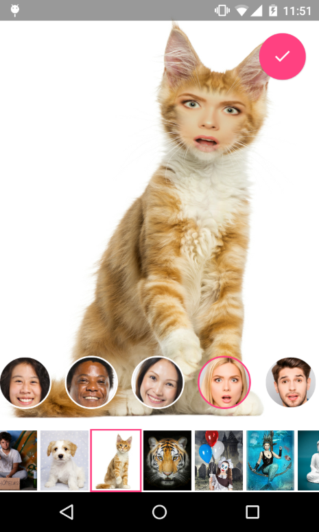 얼굴 바꾸기 어플, 자동 얼굴 바꾸기 외계인, 뚱보, 말라깽이로 얼굴모양 바꾸기