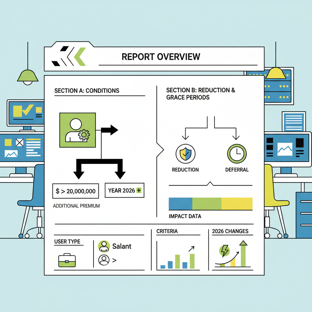 중복 적용 조건 및 감면·유예 제도