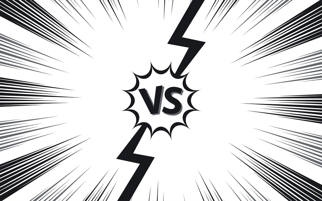 비교 VS 사진