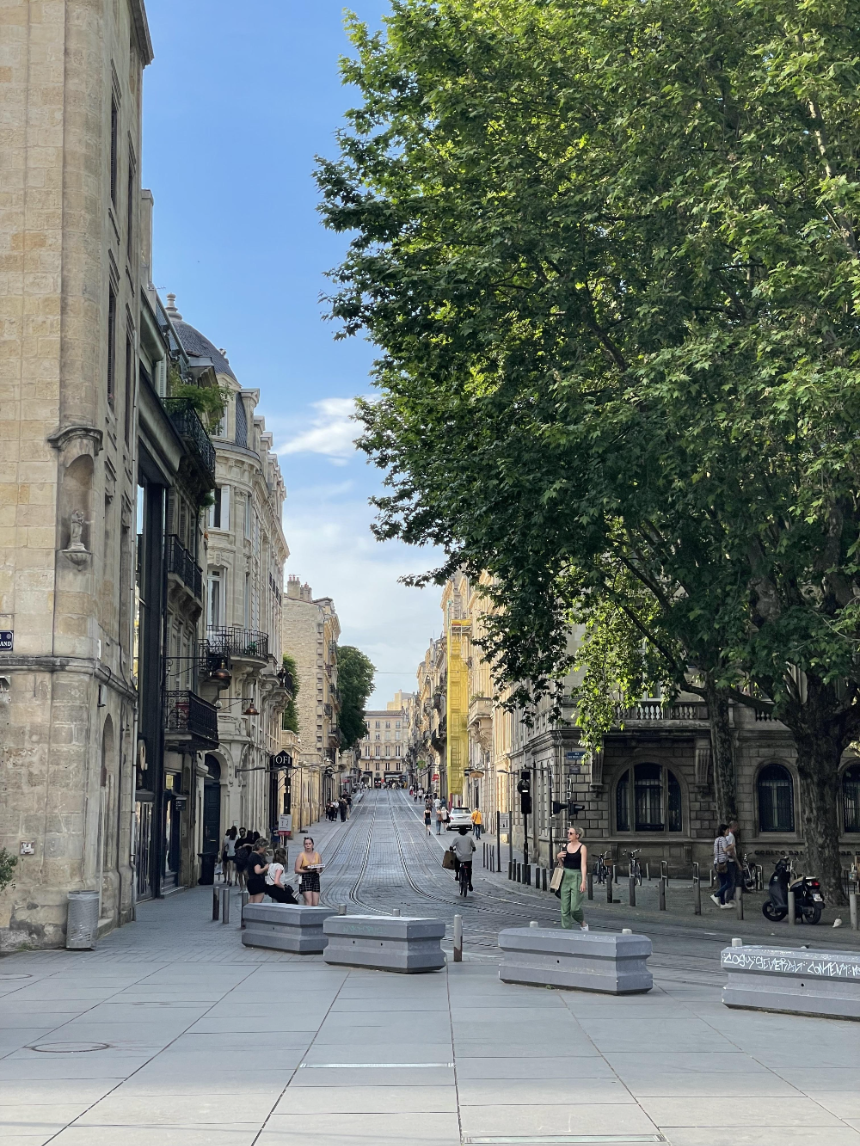 보르도 시가지-보르도 대성당 우측골목