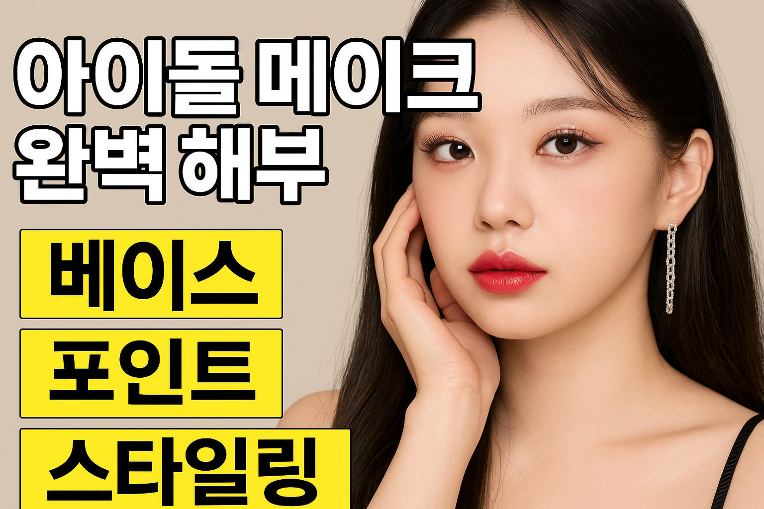 아이돌 메이크업 완벽 해부