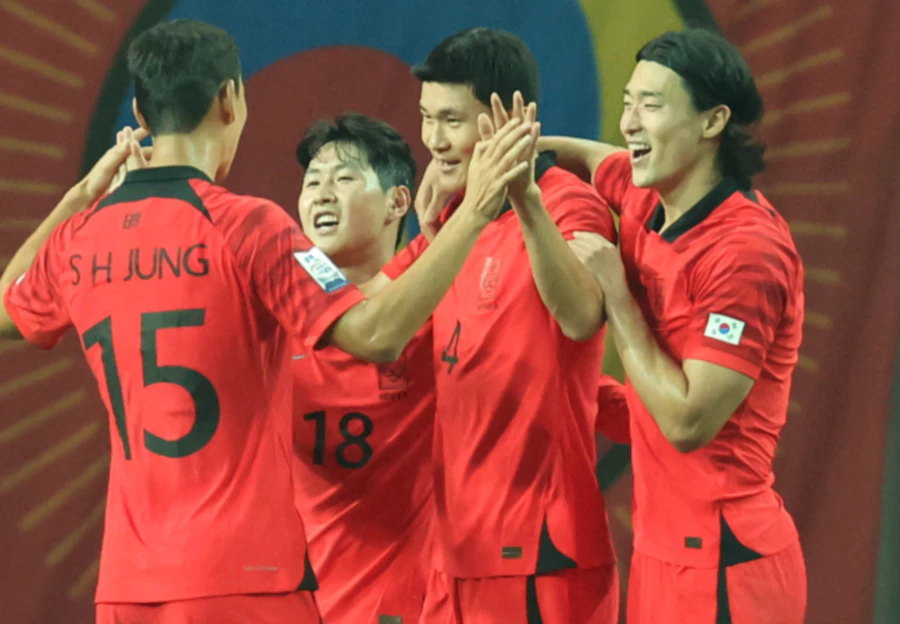 축구대표팀 평가전 한국과 튀니지의 경기3