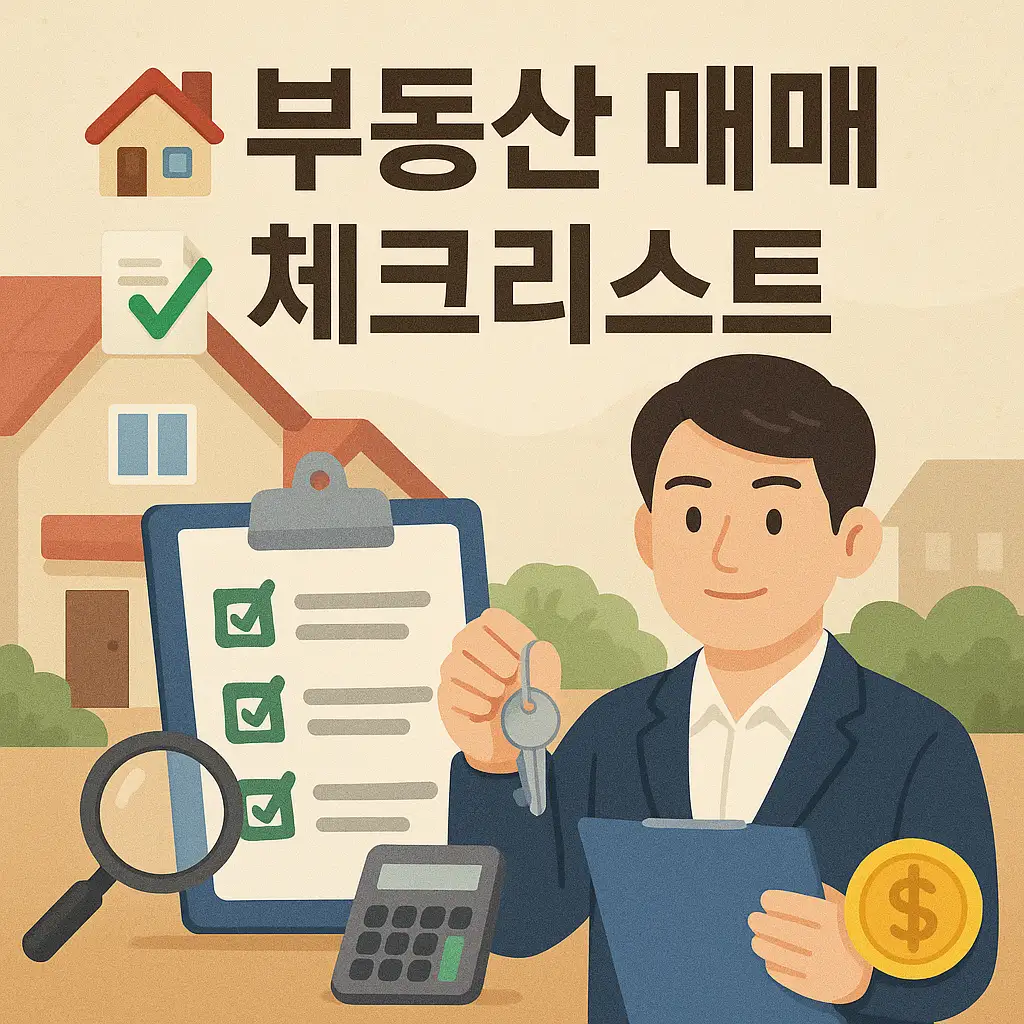 부동산 매매, 왜 체크리스트가 중요할까요?