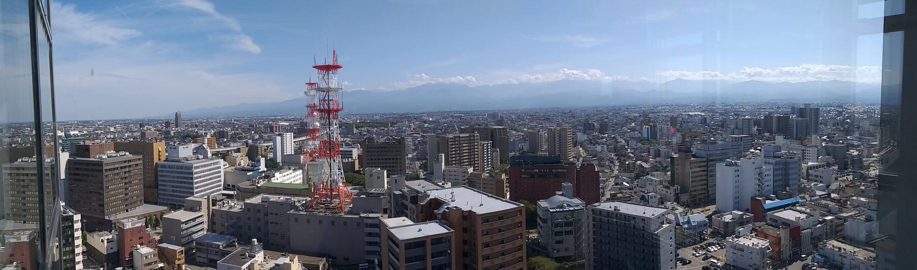 도야마 시내 전경
