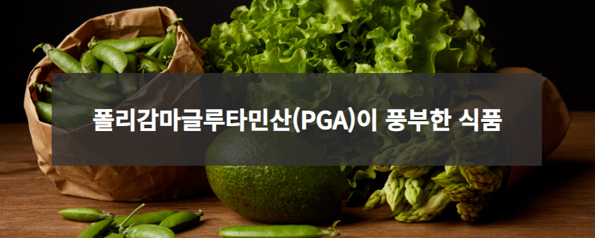 폴리감마글루타민산(PGA)이 풍부한 식품