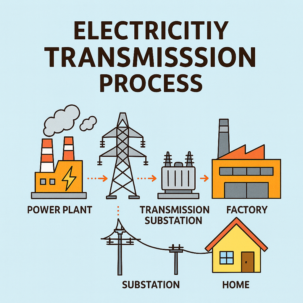 전기 전달 과정