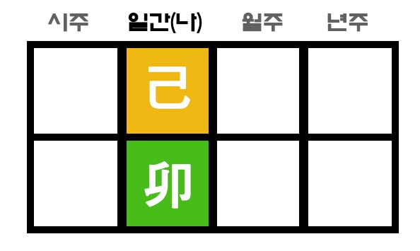 기묘일주 사주 구성