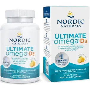 Nordic Naturals - Vitamin D3 + Omega-3