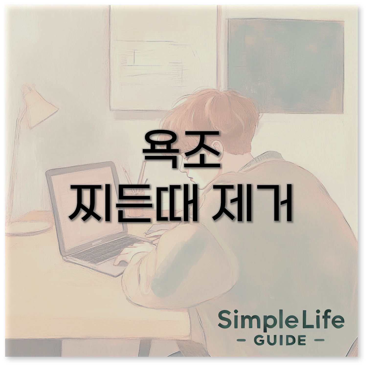 욕조 찌든때