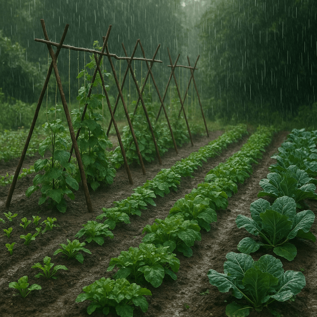 장마철 텃밭 관리