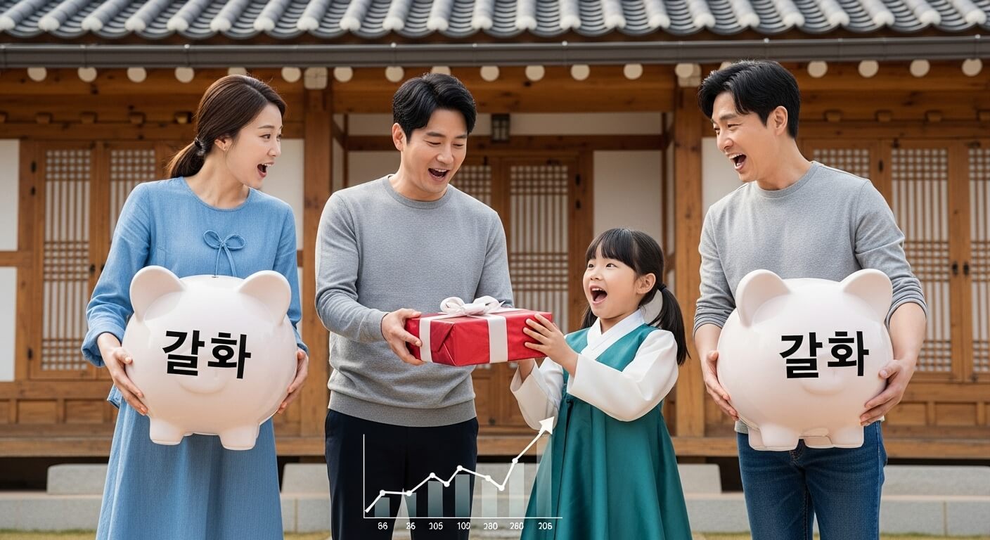 자녀 증여세 면제 한도액