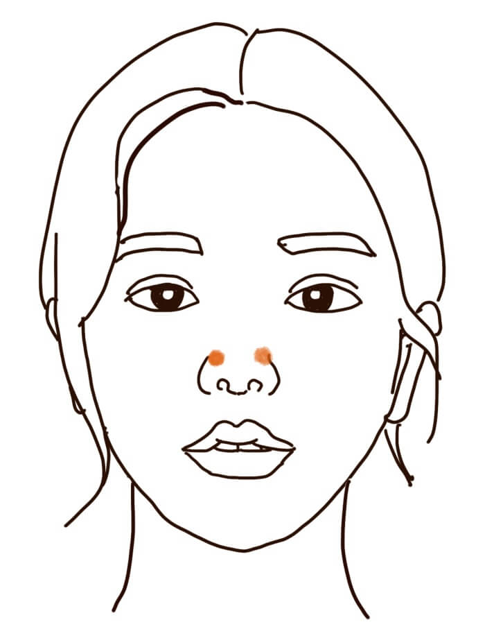코-막혔을때-해결-방법-코-혈자리-지압